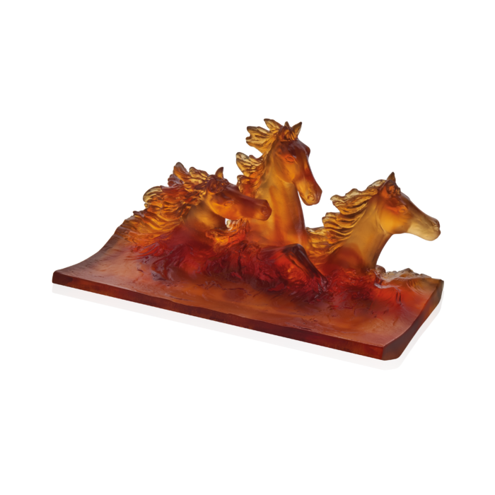 Cavalcade Amber Pencil Holder