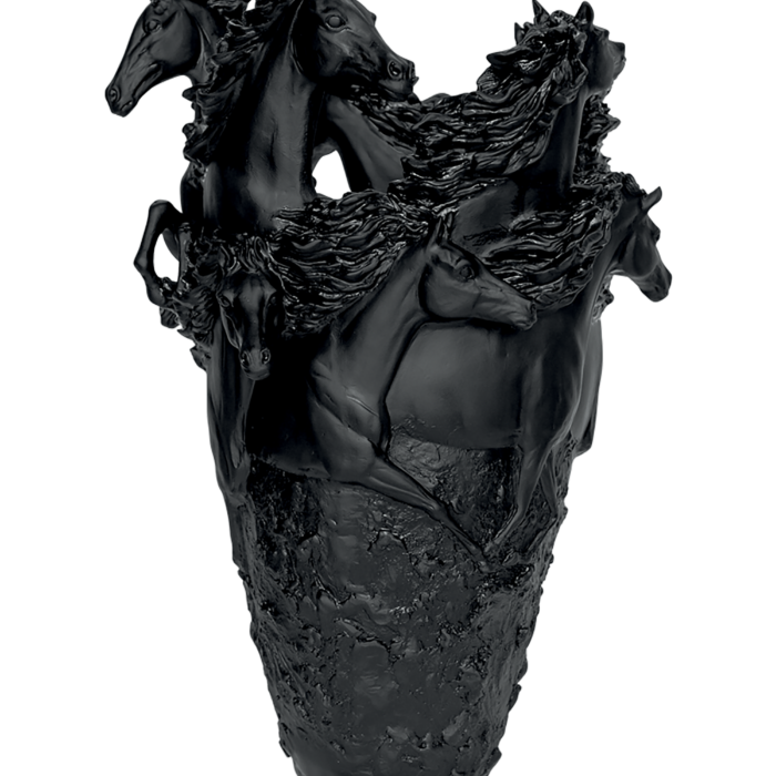 Black Horse Magnum Vase
