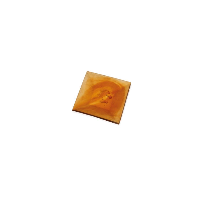 Cavalcade Amber Tray