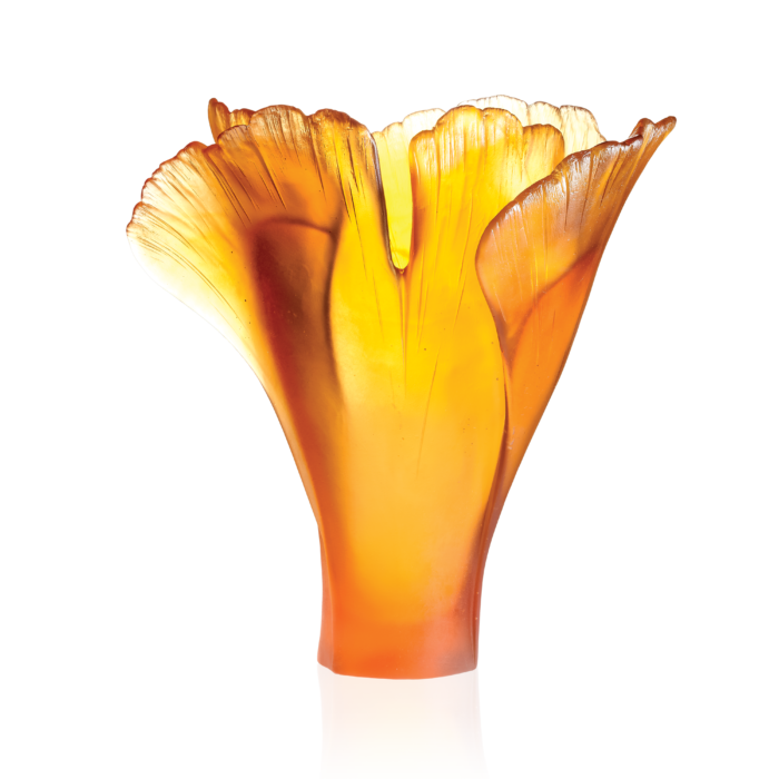 Large Amber Vase